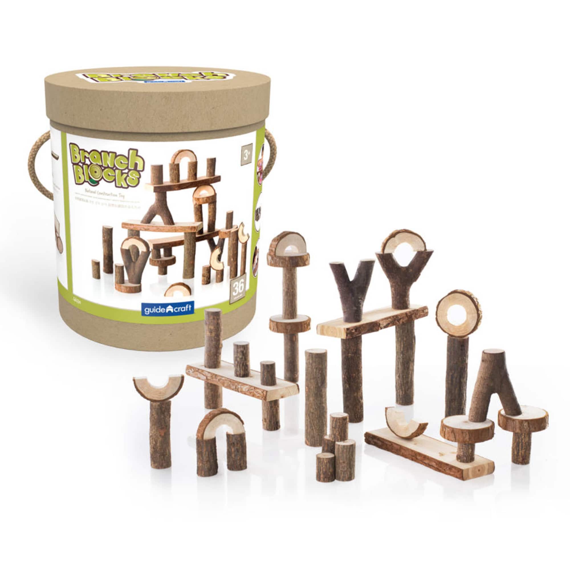 Guidecraft® Branch Blocks, 36 Pieces
